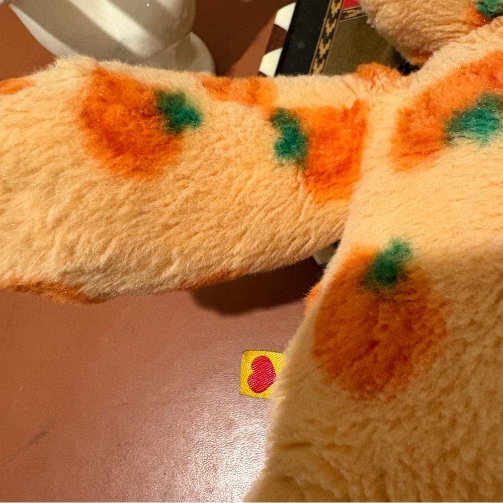 Build A Bear Pumpkin Nose Retired 2012 Teddy Bear Fall Halloween Retired BAB - Picture 7 of 9